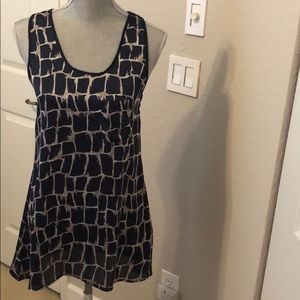 West Kei Navy & Silver tank.